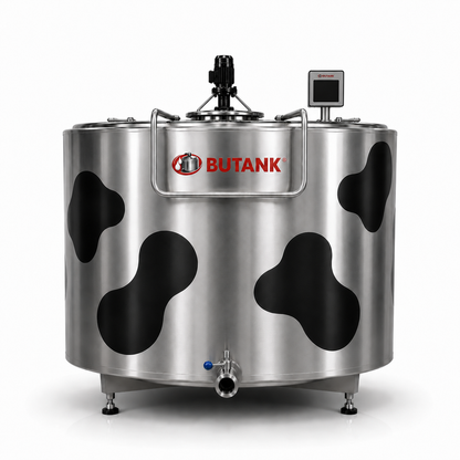 400 Litre Dikey Süt Soğutma Tankı
