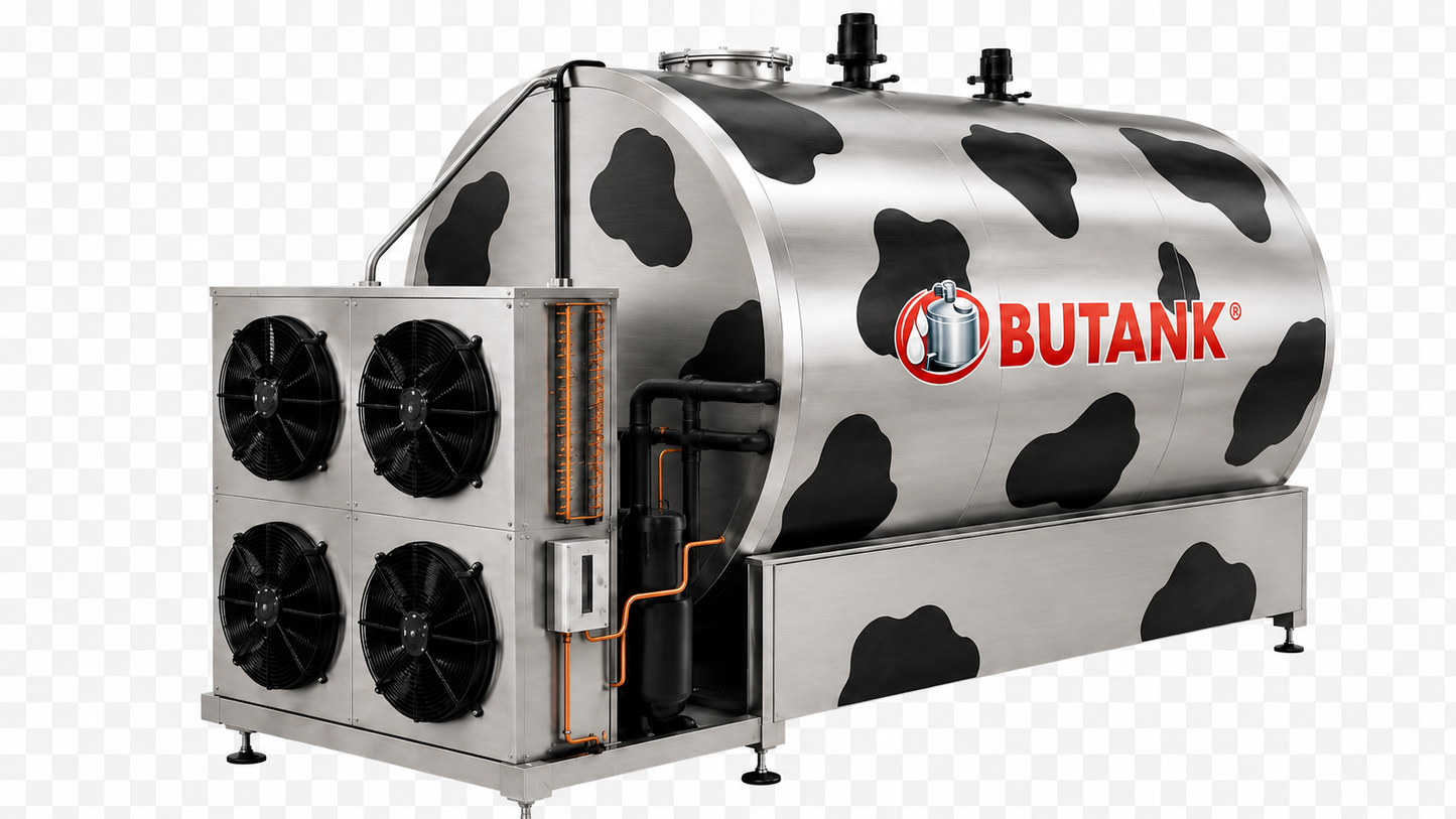 12000 Litre Süt Soğutma Tankı