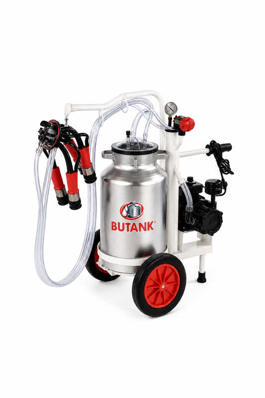 Tekli Galvaniz Güğümlü Sağım Makinesi