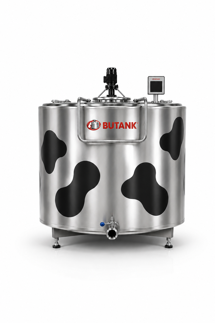 300 Litre Dikey Süt Soğutma Tankı
